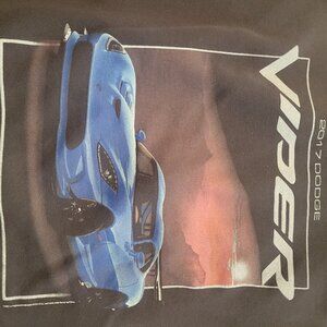 2017 Dodge Viper ACR Competition Hollister Boxy Fit Large Black Hoodie